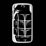 Coque HTC Desire 500 Grenade noire