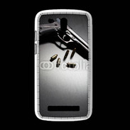 Coque HTC Desire 500 Pistolet et munitions