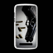 Coque HTC Desire 500 Gun et munitions