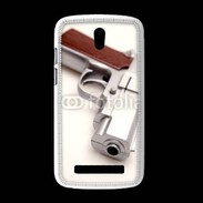 Coque HTC Desire 500 Pistolet 75