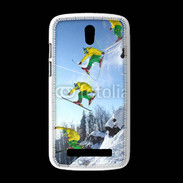 Coque HTC Desire 500 Ski freestyle en montagne 20