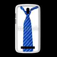 Coque HTC Desire 500 Cravate bleue