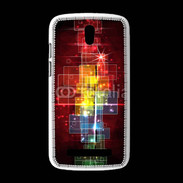 Coque HTC Desire 500 Fond abstrait coloré