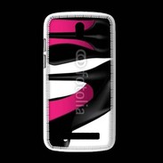 Coque HTC Desire 500 Escarpins semelles roses