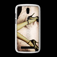 Coque HTC Desire 500 Escarpins et bas resilles