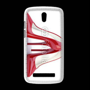 Coque HTC Desire 500 Escarpins rouges 3