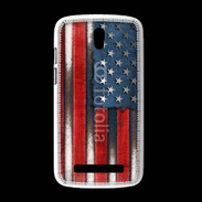 Coque HTC Desire 500 USA Grunge drapeau