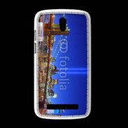 Coque HTC Desire 500 Laser twin towers