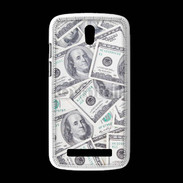 Coque HTC Desire 500 Fond dollars