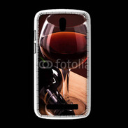 Coque HTC Desire 500 Verre de vin rouge