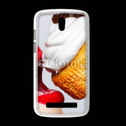 Coque HTC Desire 500 Bouche gourmande