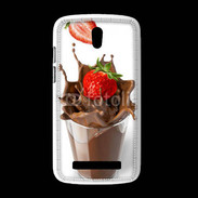 Coque HTC Desire 500 Fraise et chocolat