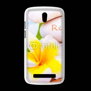 Coque HTC Desire 500 Fleurs relax