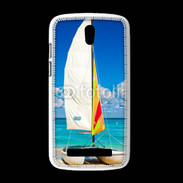 Coque HTC Desire 500 Bateau plage de Cuba