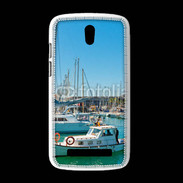 Coque HTC Desire 500 Bateau au port 3