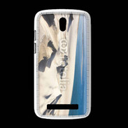 Coque HTC Desire 500 Dunes vue mer