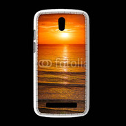 Coque HTC Desire 500 Couché de soleil mer 2