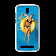 Coque HTC Desire 500 Bouée et bronzage