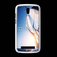 Coque HTC Desire 500 Bateau et couché de soleil 50