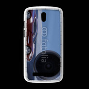 Coque HTC Desire 500 Voiture de luxe devant jet privé 2