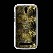 Coque HTC Desire 500 Feu d'artifice or