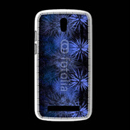 Coque HTC Desire 500 Feu d'artifice bleu
