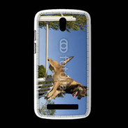Coque HTC Desire 500 Chien agility