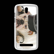 Coque HTC Desire 500 Bulldog village people