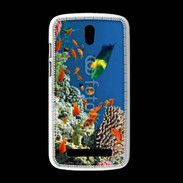 Coque HTC Desire 500 Poissons tropicaux et coraux 5