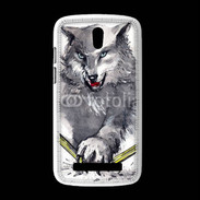 Coque HTC Desire 500 Loup en dessin 100