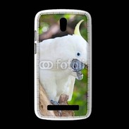 Coque HTC Desire 500 Oiseau Cacatoès blanc 25