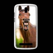 Coque HTC Desire 500 hennissement cheval