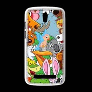 Coque HTC Desire 500 Animaux cartoon