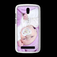 Coque HTC Desire 500 Amour de bébé en violet