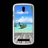 Coque HTC Desire 500 Plage tropicale