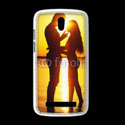 Coque HTC Desire 500 Couple sur la plage