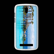 Coque HTC Desire 500 Piscine d'un hôtel de luxe