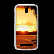 Coque HTC Desire 500 Fin de journée sur plage Bahia au Brésil