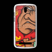 Coque HTC Desire 500 Graffiti personnage antipathique