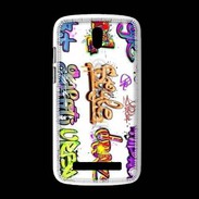 Coque HTC Desire 500 Graffiti vector background collection