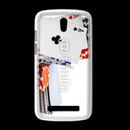 Coque HTC Desire 500 Paire d'as au poker 5