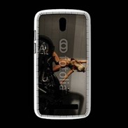 Coque HTC Desire 500 Femme sexy moto 3