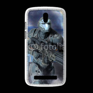 Coque HTC Desire 500 Soldat futuriste