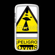 Coque HTC Desire 500 Warning Ovni