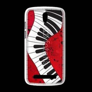 Coque HTC Desire 500 Abstract piano 2