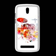 Coque HTC Desire 500 Batterie en dessin 25