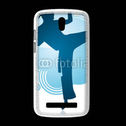 Coque HTC Desire 500 Karaté féminin