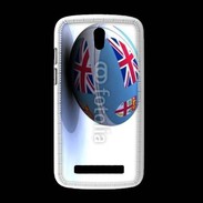 Coque HTC Desire 500 Ballon de rugby Fidji