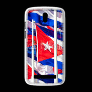 Coque HTC Desire 500 Drapeau Cuba 3