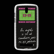 Coque HTC Desire 500 Le combat Bonus offensif-défensif Noir